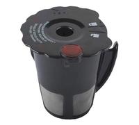 Filtro per caffè con coperchio e pannelli inferiori in rete | Preparazione senza inserti di carta, pannelli in rete integrati, cestello lavabile per ripetuti cicli di preparazione del