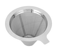 Filtro per Caffè, Filtro per Caffè in Acciaio Inossidabile Versare Sopra la Tazza Filtro per Caffè Manuale Senza Carta a Goccia Lenta per Chemex, Caraffe e Altre Macchine da Caffè