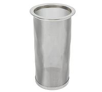 Filtro per caffè freddo, filtro per caffè freddo in acciaio inossidabile Bocca larga Infusore barattolo di vetro Filtri per tè riutilizzabili con guarnizione bianca per bevande Tè (8 * 15 cm)