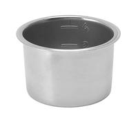 Filtro per caffè in acciaio inossidabile da 51 mm per uso alimentare, non pressurizzato, a strato singolo, a maglia fine, per macchine da caffè espresso e macchine da caffè