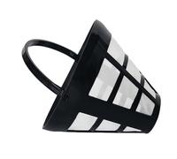 Filtro per caffè in rete - Nylon PP 9,667 cm, a cono, design resistente, 80 Mesh, ricambio per la cucina, per casa, lavoro, caffè, viaggi, campeggio, picnic