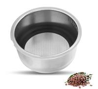 Filtro per Caffè Riutilizzabile, Filtro a Rete per Cestello Portafiltroacciaio Inossidabile Accessori Di Ricambio filtro macchina caffe Adattatore per Cialde per Macchina Da Caffè Esspesso(#2)