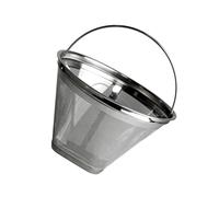 Filtro per caffè riutilizzabile in acciaio inossidabile 304 Filtro a forma cono a rete fine Lavabile in lavastoviglie Case Strumento per la preparazione del caffè Filtro per caffè a cono