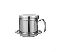 Filtro per caffè vietnamita, pentola antigoccia per moka in acciaio inossidabile, birra riutilizzabile di grado 304, estrazione fine per un sapore ricco, casa per la produzione di birra BARISTA