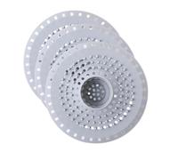 Filtro per Capelli da Scarico Doccia | 3 Pezzi Tappo in Silicone Pieghevole Portatile - Fermacapelli per Scarico Vasca da Bagno,Per Pulizia Acqua Uso Donna Uomo Bagni Cucina Lavanderia Casa Famiglia