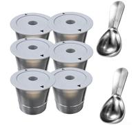 Filtro per capsule di caffè in acciaio inox compatibile con macchine OriginalLine per uso a lungo termine e resistenza alla ruggine (Master Chef)