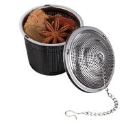 Filtro per condimento in acciaio inossidabile, infusore a di tè - Filtro per condimento portatile multifunzionale,Infusore per tè alimentare, forniture di cottura sicure per lavastoviglie coppia
