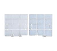 Filtro per condizionatore d'aria compatibile con Kelon per Hisense Huabao, schermo antipolvere per unità interna, facile da installare, parte di ricambio in rete di plastica (coppia)