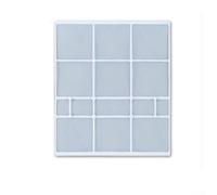 Filtro per condizionatore d'aria Hisense, schermo antipolvere per unità interna, accessorio in plastica (30 x 35 cm)