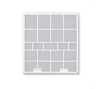 Filtro per condizionatore d'aria Hisense, schermo antipolvere per unità interna, accessorio in plastica (34 x 38 cm)