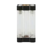 Filtro per di raffreddamento ad acqua 40 Mesh su un lato, filtro per raffreddamento ad acqua per PC con filettatura G1/4 in ottone acrilico, filtro del refrigerante in linea per (Nera)