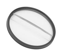 Filtro per Effetti Speciali, Filtro per Lente Diottrica Divisa a Campo Centrale, Filtro Diottrica Divisa in Doppio Vetro Filtro Sfocato Zoom Centrale per Fotocamere DSLR (82MM)