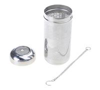 Filtro per erbe portatile in acciaio inox 316, con filtro per foglie di tè, accessori per tè, regalo per gli appassionati di teiera vassoio colino