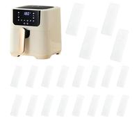 Filtro per friggitrice ad aria, filtro per friggitrice ad aria calda per 5,7 litri, 20 filtri in spugna per cottura a vapore, con capacità di vapore da 5,7 l, per microonde e dispositivi ad aria calda