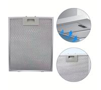 Filtro Per Grasso Metallico Filtro Alluminio Argento Duraturo E A Lunga Durata [EEK: A++]