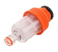 Filtro per Idropulitrice, Ingresso Connettore 3/4 1/4 Pollici | Plastica, Assemblaggio Filtro Smontabile, Rimozione Impurità Efficiente, per Tubo Giardino e Raccordo Lavaggio
