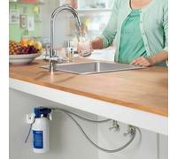 Brita mypure P1 Filtro per acqua sotto il lavandino Blu, Bianco