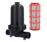 Filtro per irrigazione a goccia di tipo T, filtro per giardinaggio e agricoltura resistente ai raggi UV con tecnologia a microspruzzo per sistemi a goccia e a spruzzo, design facil (Filtro schermo da