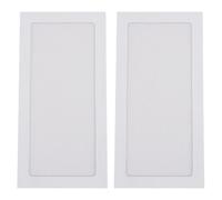 Filtro per la polvere del dispositivo di raffreddamento del ventilatore del computer Telaio magnetico in PVC copertura antipolvere per PC Telaio di alimentazione elettrica le (Bianco)