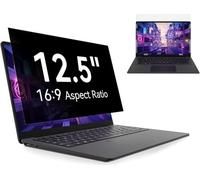 Filtro per la Privacy da 12,5 Pollici con Rapporto d'aspetto 16:9 per Schermo di Laptop, Compatibile con HP/Dell/Acer/Lenovo/Thinkpad/ASUS/Sony, Protezione Antiriflesso Anti-Luce Blu Rimovibile