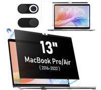 Filtro per la privacy magnetico per MacBook Pro da 13 pollici (2016-2022, M1, M2) e MacBook Air da 13 pollici (2018-2021, M1) - Filtro per schermo rimovibile anti-spia e anti-luce blu da 13,3 pollici