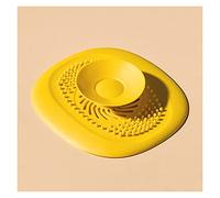 Filtro per l'acqua, 3 pezzi Tappo for lavello in silicone anti-intasamento for scarico a prova di perdite for da cucina for capelli VJ-Drop Jingxin(Yellow)