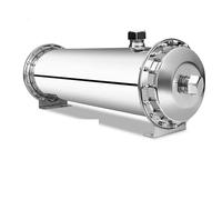 Filtro per l'acqua, 3000L/h Filtro Acqua In Acciaio Inox 304 PVDF Depuratore di Acqua di Ultrafiltrazione Con Cartuccia Lavabile Bevanda Diretta Filtro Da Cucina(600L)