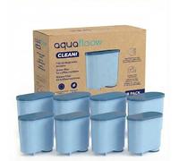 Filtro per l'acqua AquaFloow per macchine da caffè automatiche, ricambio compatibile con Philips, Saeco AquaClean CA6903/10 CA6903/22 CA6903, Riduce il contenuto di calcare- 8 pezzi