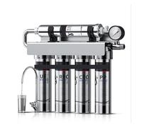 Filtro per l'acqua, Depuratore d'acqua Filtro potabile diretto for uso domestico, di filtraggio 'acqua for depuratore d'acqua in acciaio inossidabile con ultrafiltrazione a cinque stadi(LCD screen)