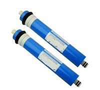 Filtro per l'acqua, Filtro dell'acqua ad osmosi inversa, cartuccia for la purificazione dell'acqua potabile 2 pezzi Ro Filter Membrane 50GPD