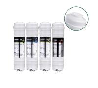 Filtro per l'acqua, Filtro purificatore d'acqua a 4 stadi for cucina domestica, di filtrazione dell'acqua potabile a osmosi inversa a membrana RO Filtro for l'acqua della fontana(Only Filter)