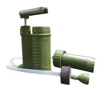 Filtro per l'acqua per apparecchiature di emergenza - Attrezzatura di emergenza Soluzioni per l'acqua - di filtraggio 'acqua portatile, pompa manuale per viaggi, campeggio, escursionismo