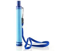 Filtro per l'acqua Portatile Campeggio Esterna Paglia Gear Purificatore Tubo Aspirazione Escursionismo Strumento di Sopravvivenza Surviva Emergenza