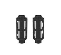 Filtro per l'acqua, Prefiltro Tutta la casa Spin Down Sedimento, Prefiltro centrale del filtro dell'acqua, Rete in acciaio inossidabile di controlavaggio del di purificazione(2x Replace Filter)