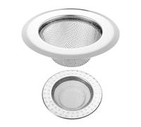 Filtro Per Lavandino Da 2 Pezzi, Filtro Per Rifiuti, Rete Anti-Intasamento, Rete Di Scarico A Pavimento Del Bagno, Filtro Di Scarico, Rete Di Scarico Del Lavandino