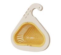 Filtro Per Lavello Ad Angolo, Design, 23,9x24,5x10 Cm, Drenaggio Magnetico, Filtro Per Lavello Ad Angolo, Semplice Da Pulire E Mantenere, Per Cucine, Bar, Bagni, Preparazione Del Cibo, Cuc