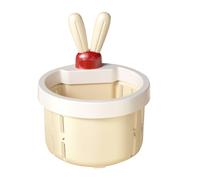 Filtro per lavello con orecchie da coniglio, filtro per scarico automatico | Pressa Dumping Kitchen Sink Filtro Cestino per il cibo Raschiare Spazzatura Smaltimento Casa Appartamento Ristorante RV