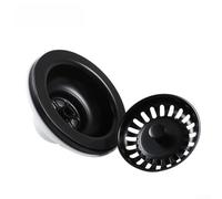 Filtro per lavello da 114 mm, accessorio progettato per l'uso con aperture di scarico da 83 mm a 90 mm in acciaio inossidabile e lavelli compositi