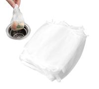 Filtro per lavello da cucina netto - sacchetti per colino in rete elastica da 100 pc - evrocs a getti | filtri per scarico usa e getta per rifiuti alimentari, capelli e detriti, per