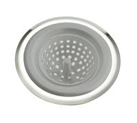 Filtro per lavello in gomma e acciaio per raccolta rifiuti alimentari per filtraggio efficiente dei rifiuti e protezione dello scarico