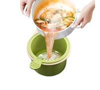 Filtro per lavello, rubinetto a pressione rapida da appendere, filtro per lavello staccabile, raccoglitore per rifiuti alimentari da cucina, per camper, fattoria, lavandini da campeggio, ABS, 20 x 10