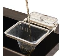 Filtro per lavello, supporto angolare | Pratico accessorio a ventosa che supporta una raccolta efficiente dei rifiuti alimentari e il drenaggio 'acqua nelle cucine domestiche per routine di