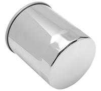 Filtro per l'olio, cromato, per Harley-Davidson Sportster (dal 1984 a oggi) e altri modelli con motore Evolution