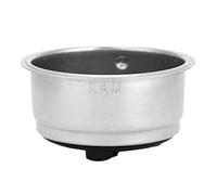 Filtro per Macchina da caffè Cecotec, Accessori per Macchine da caffè Espresso Ufesa in Acciaio Inox Staccabili per Filtro a Cestello Filtrante per Ufficio a Casa (Doppio)