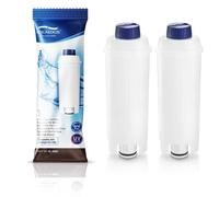 Filtro per macchina da caffè per DLSC002 con addolcitore a carbone attivo, filtro dell'acqua Aqualogis compatibile con Delonghi ECAM, Esam, ETAM, BCO, EC (2)