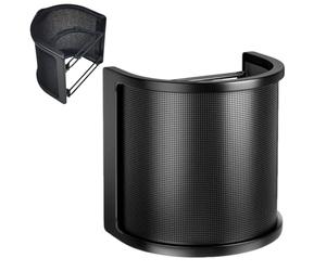 Filtro per microfono - Filtri | Microfono in metallo intrecciato | Strato di etamina copertura per parabrezza | Paramani per registrazioni vocali, streaming video