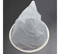 Filtro per miele in acciaio e nylon, per apicoltura, 35 x 40 cm, rete fine per filtrazione pura e liscia del miele grezzo, attrezzatura per apiaria