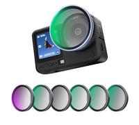 Filtro per obiettivo fotocamera per DJI Osmo Action 6, CPL polarizzatore protettivo ND8/ND16/ND32/ND64/1/4 Black Mist accessori per filtro della fotocamera (ND8+ND16+ND32)