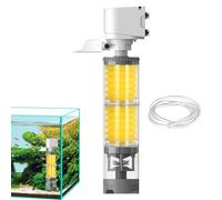Filtro per pesci, macchina per la pulizia della circolazione 'acqua, filtro silenzioso per acquario, multi-stadio, per acquari d'acqua e salata, tartaruga, gamberetti, piante di alghe e