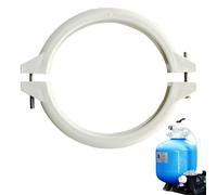Filtro per piscina, anello di serraggio - 18 cm, accessorio per pompa per piscina, morsetto resistente per testa del cilindro di sabbia in piscine per la cura della casa